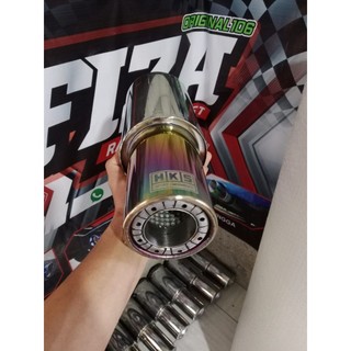 HKS GRONEL 彩虹低音排氣酷圓軟全不銹鋼 SEDET 鑽頭適用於所有類型的汽車 | 蝦皮購物