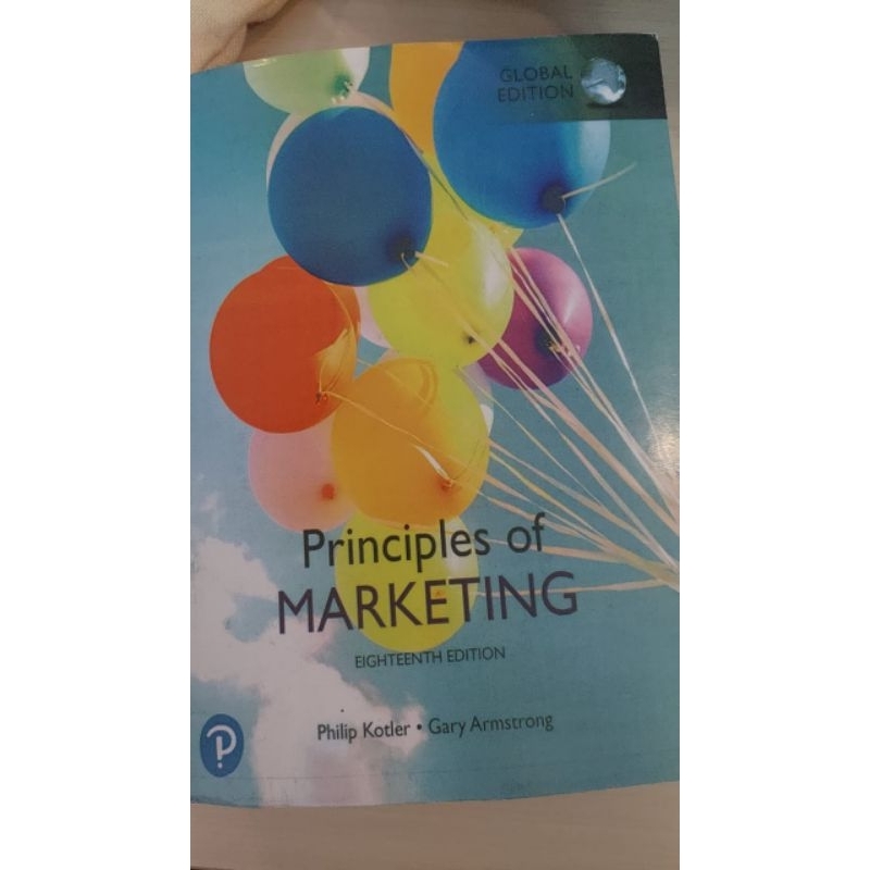 飛利浦 kotler Gary amstrong 的營銷書 ed 18 原則 蝦皮購物