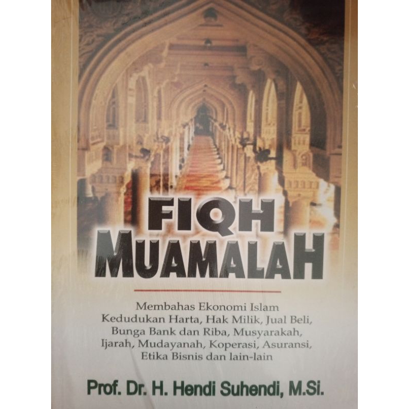 Fiqh Muamalah prof.Dr.H.Hendi Suhendi 原版 | 蝦皮購物