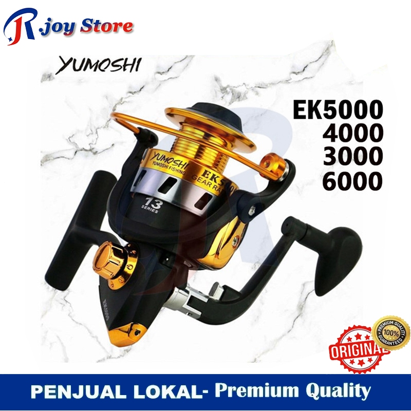 Yumoshi SKING 卷線器 EK3000 EK4000 EK5000 EK6000 旋轉釣魚線輪 12 滾珠軸承 | 蝦皮購物