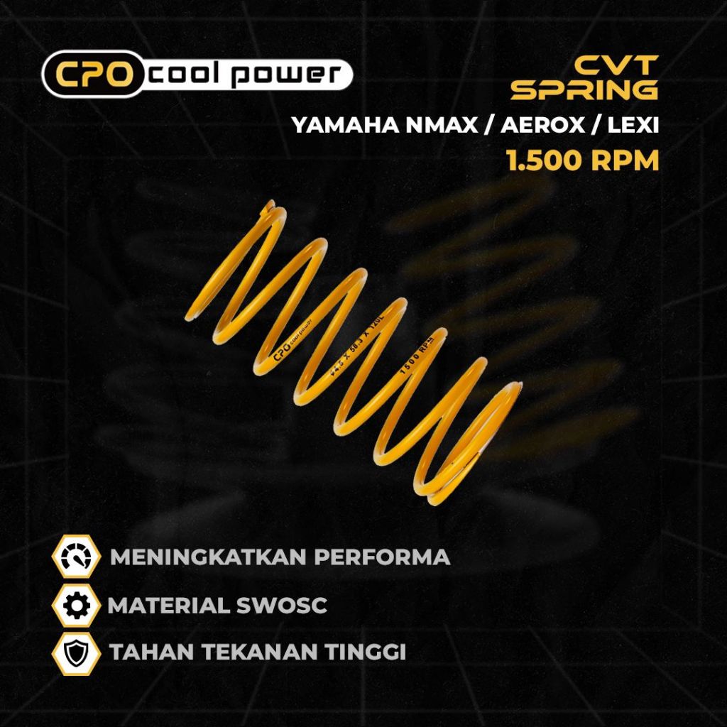 Cpo 每 CVT 1500 RPM 2000 RPM NMAX 155 LEXI 125 AEROX 155 每 CV | 蝦皮購物