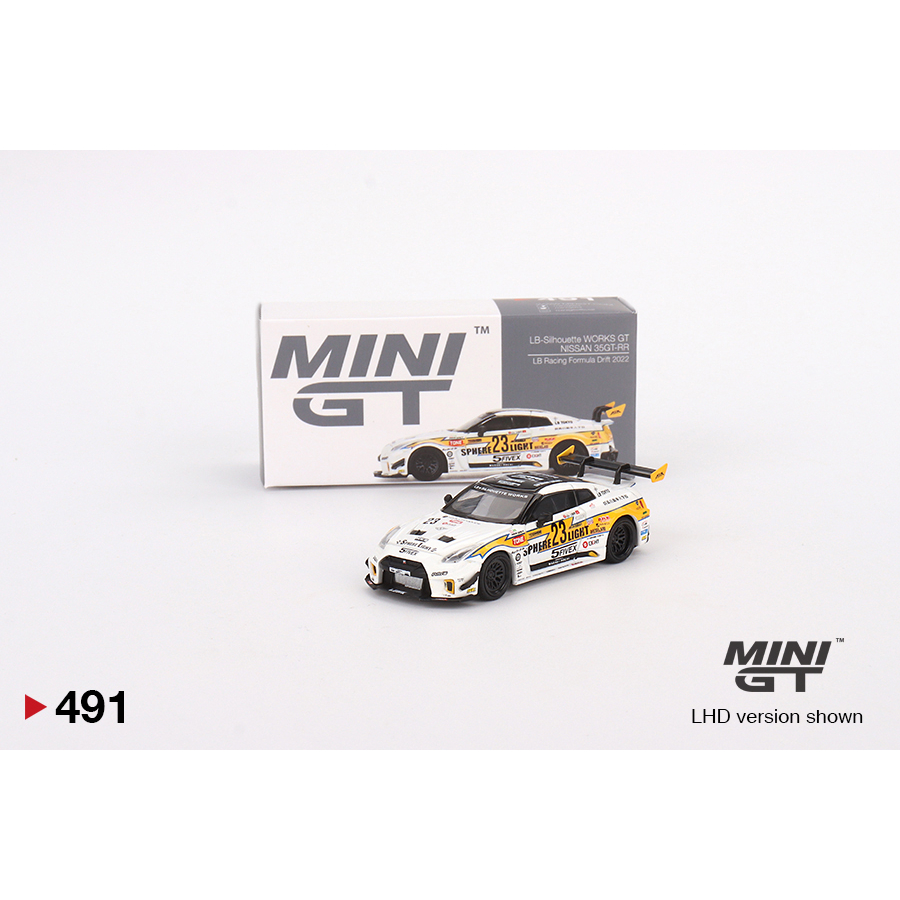 NISSAN Mini GT 日產 LB-剪影作品 GT 35GT-RR 版本 2 磅賽車 491 | 蝦皮購物