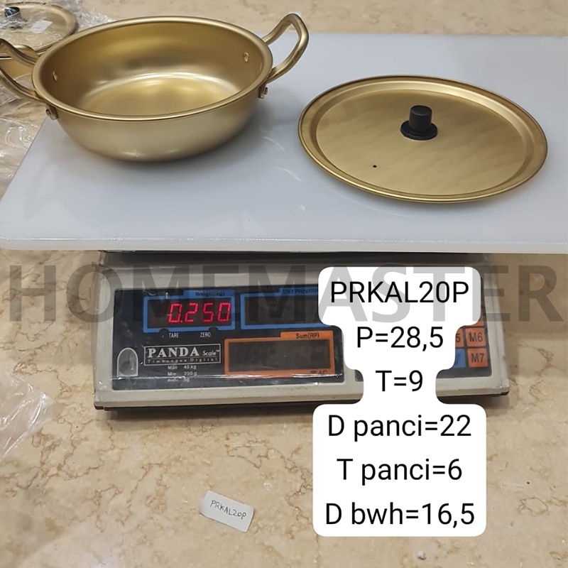 炒鍋/kuali/wok/panci Ramyeon/Ramyun 韓國鋁金/金 20CM PRKAL20 | 蝦皮購物