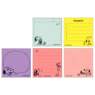 Tack Memo Sticky Note Peanuts 史努比伍德斯托克美國口味 10 備忘錄粘貼限量版 | 蝦皮購物
