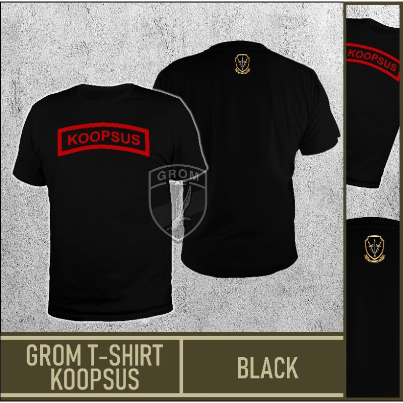 Koopsus GROM TSHIRT 戰術男式 T 恤 | 蝦皮購物