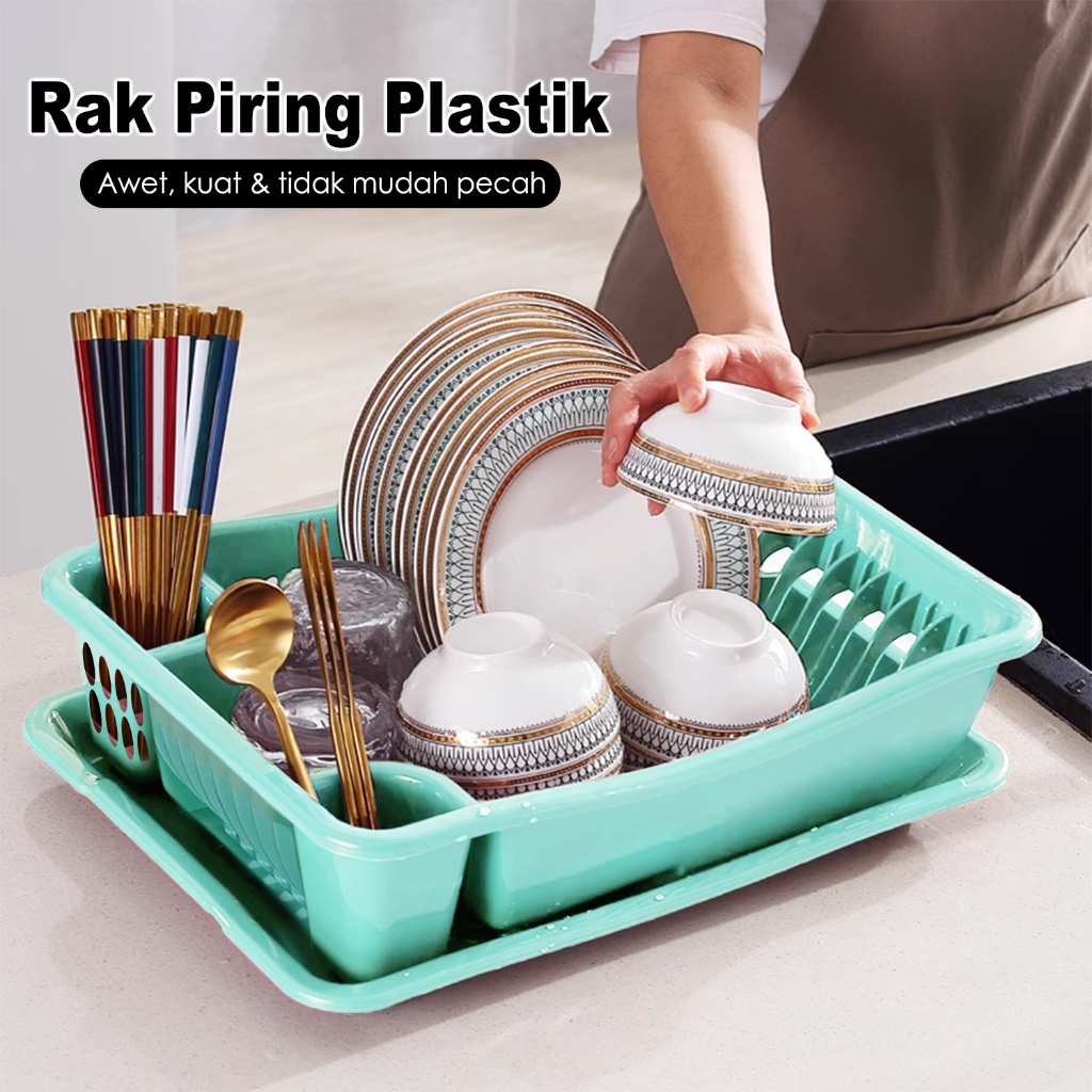 極簡塑料餐具架/洗碗架/多用途餐具架 PBR-C | 蝦皮購物