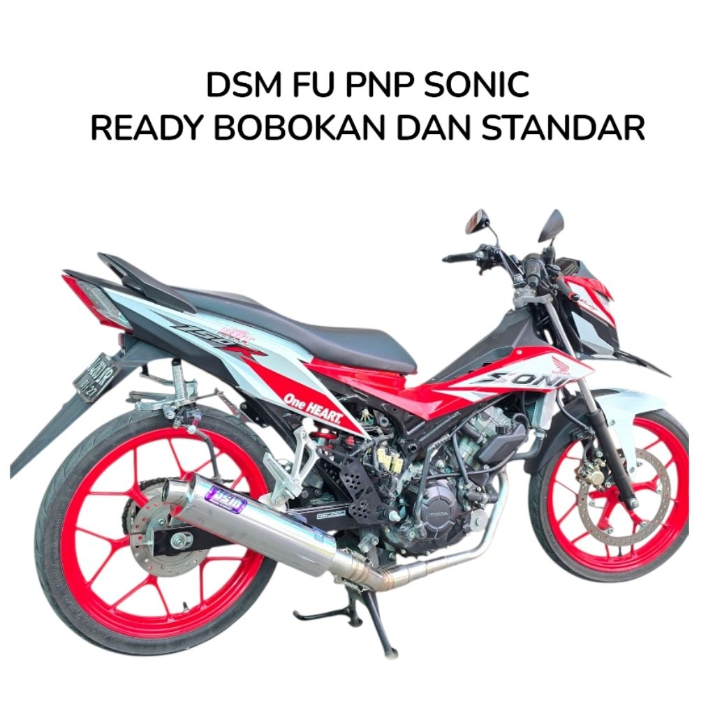 用於 satria fu pnp 聲波和 supra gtr bobokan 和標準的 Dsm 排氣 | 蝦皮購物