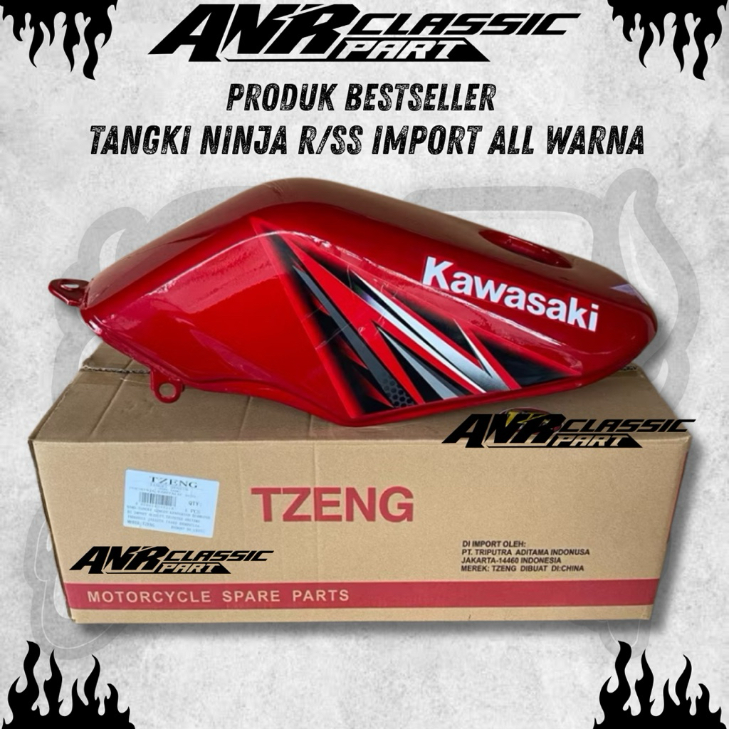 MERAH TANKI NINJA R 忍者 SS 進口/TANGKI NINJA S 忍者 R 紅色 | 蝦皮購物