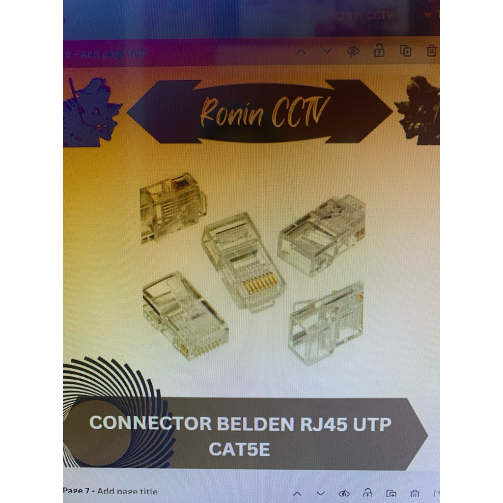 連接器 RJ45 BELDEN 連接器 RJ45 CAT5 | 蝦皮購物
