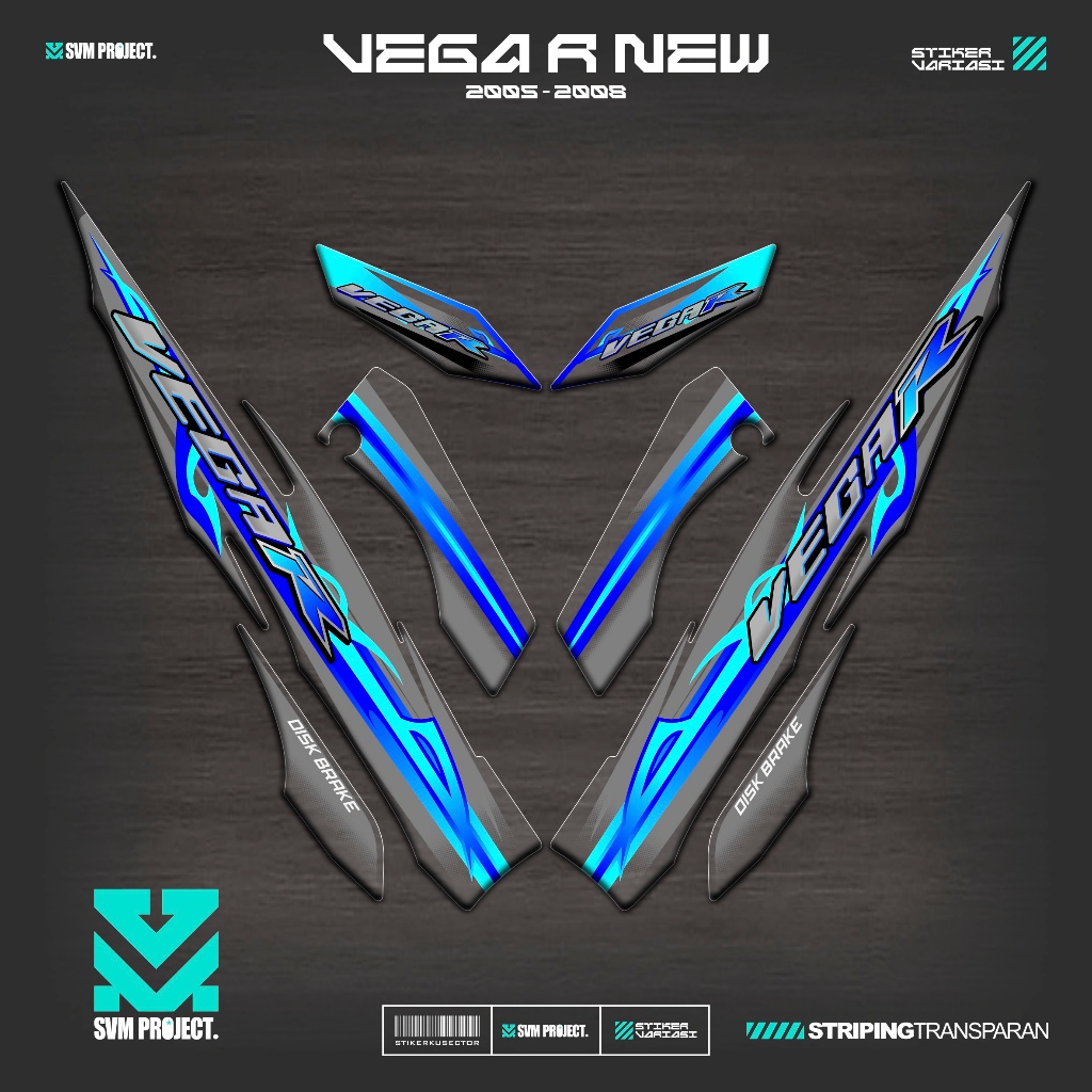 山葉 UV 透明條紋 VEGA R 新圖案 IP43 貼紙貼紙 YAMAHA VEGA R SIRIUS 2005/20 | 蝦皮購物