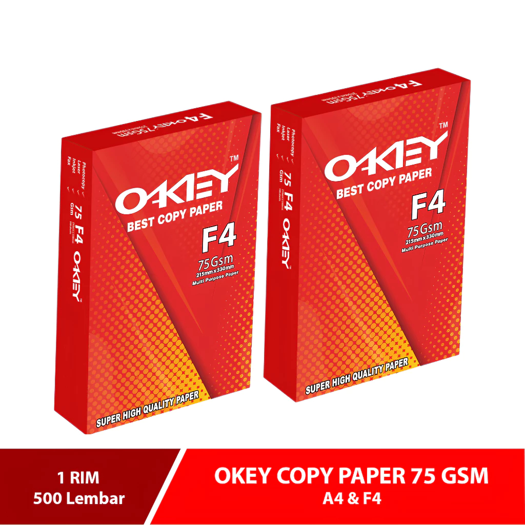 Hvs 紙 Oky F4 每令 75gsm 500 張 | 蝦皮購物