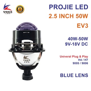Projie LED 2.5 英寸 45W 藍色鏡頭投影儀 LED 激光 2.5 VOXX EV3 | 蝦皮購物