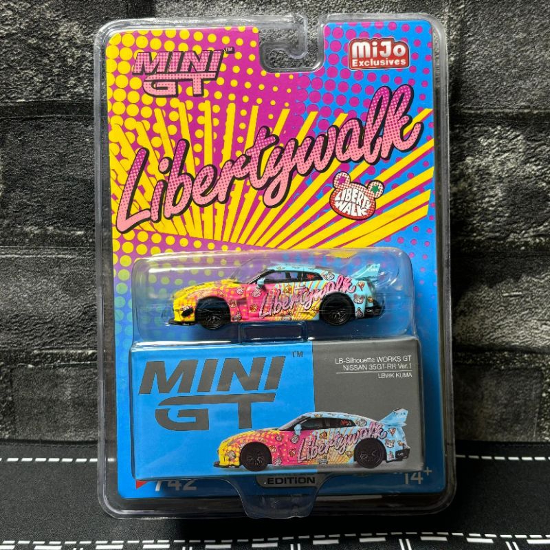 Mini GT LB 剪影 Works GT Nissan 35GT RR LBWK KUMA Mijo 獨家吸塑密封 | 蝦皮購物