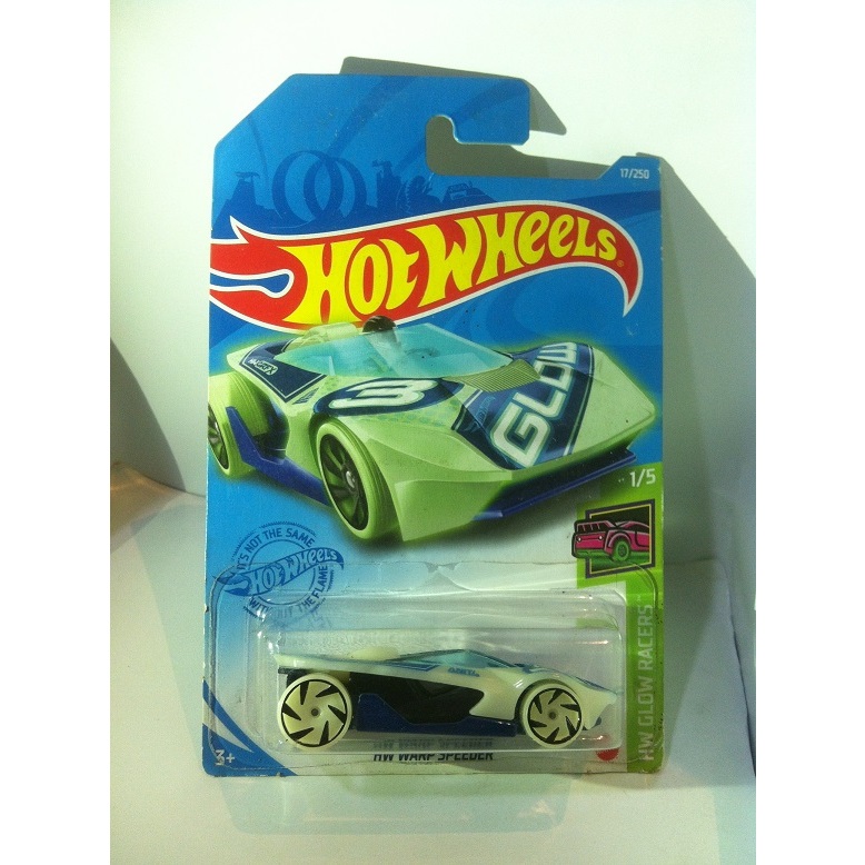 MATTEL 美泰的 Hot Wheels 2021 Glow Racers 迷你係列 1 HW Warp Speede | 蝦皮購物