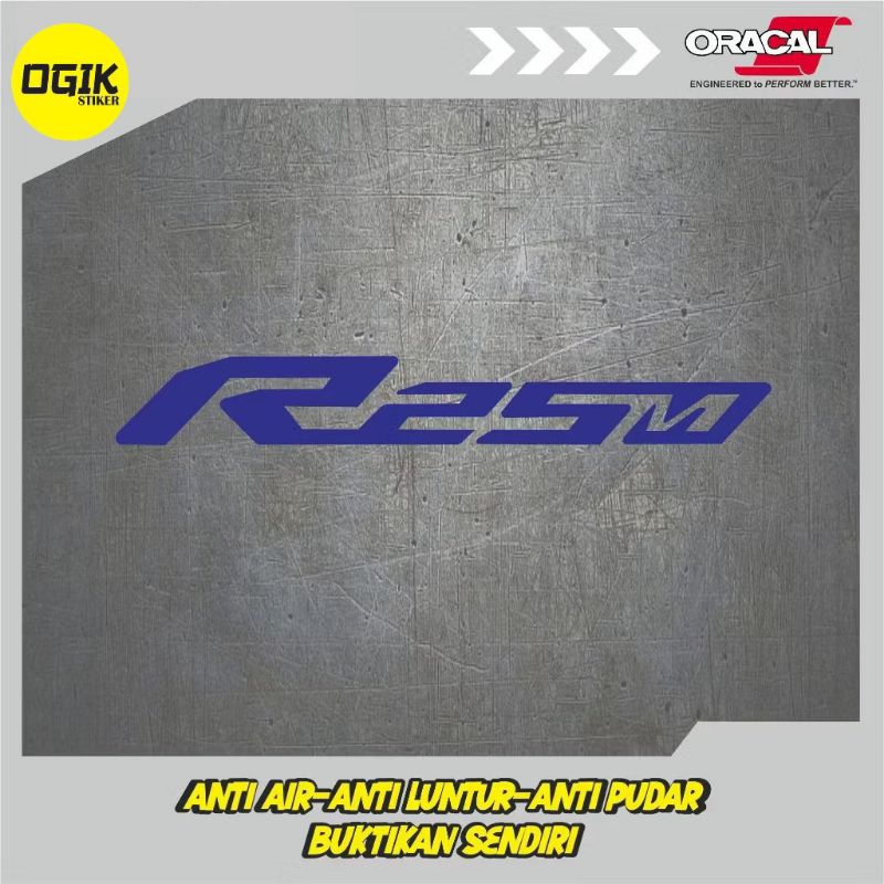 山葉 R25m標誌貼紙雅馬哈r25m標誌切割貼紙 | 蝦皮購物