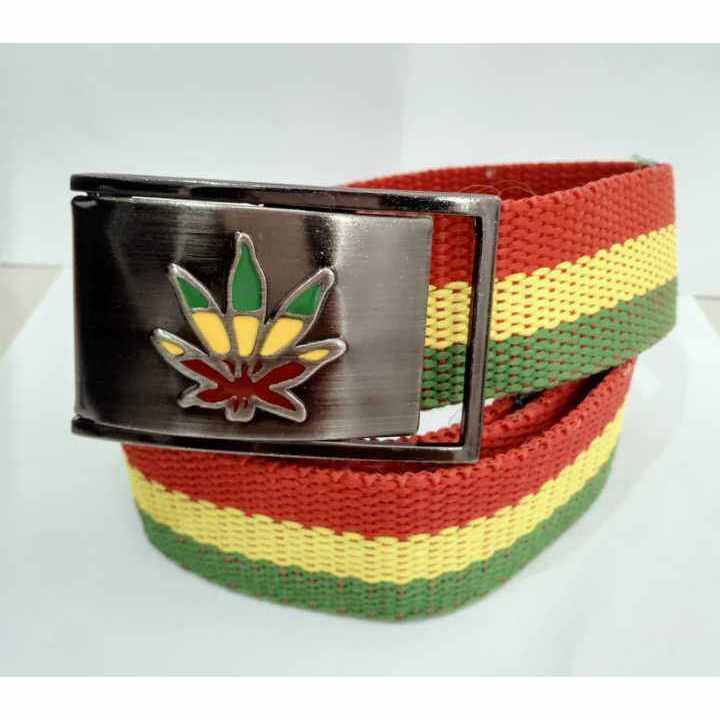 Merah HIJAU 男士 RASTA 腰帶帆布 RASTA 肩帶腰帶軍隊戰術模型頭夾 RASTA LOGO RAST | 蝦皮購物
