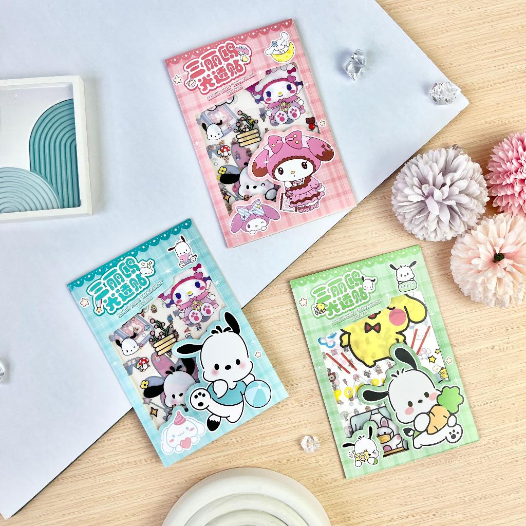 三麗鷗 Hope Sticker Labubu 包含 3 張/盒 Labubu 和 Sanrio Character S | 蝦皮購物