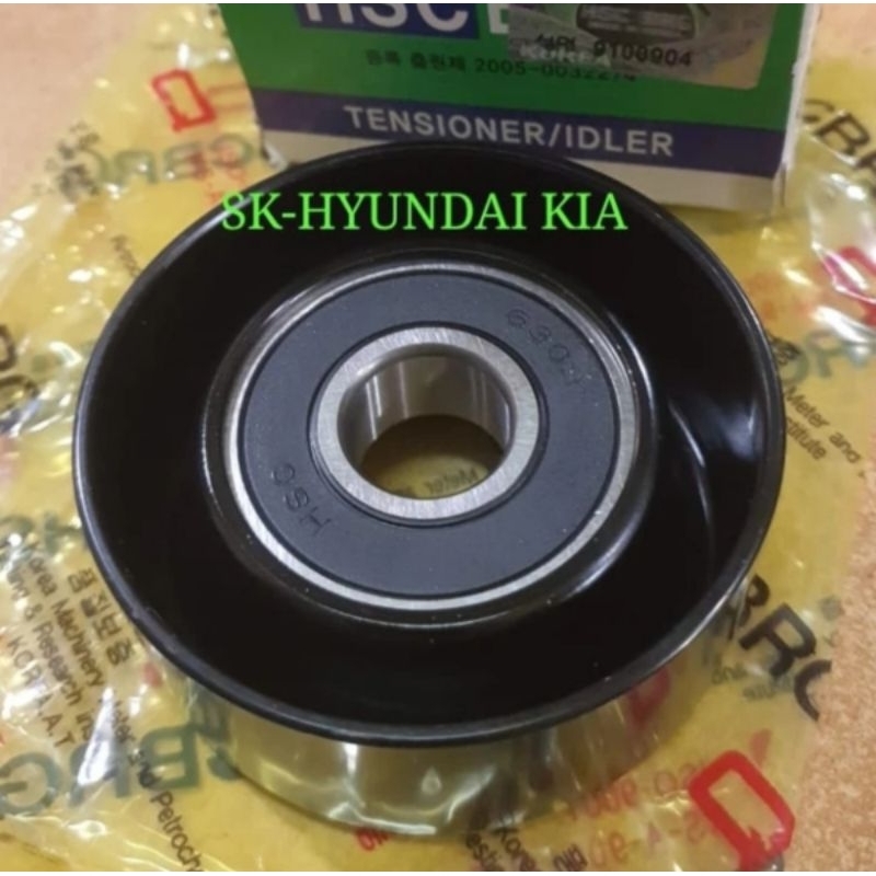 HYUNDAI 張緊器惰輪廂式皮帶 25287-25010 25100 起亞全新 SPORTAGE 現代索納塔全新途勝 | 蝦皮購物