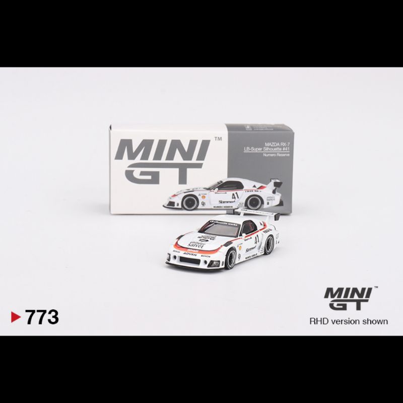 Mini GT MAZDA RX-7 LB-超級剪影 41 Numero 儲備 | 蝦皮購物
