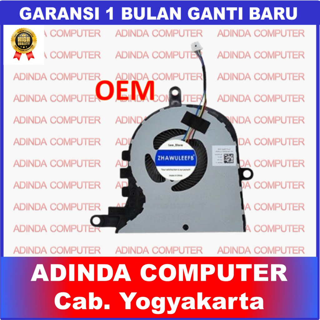 YINETTECH 1 st CPU Koelventilator Vervanging voor 0FX0M0 0NPFW6 Compatibel met Dell Compatibel met Inspiron 5570 5575 3580 3590 3793 3780