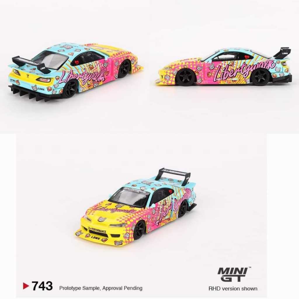 NISSAN MINI GT 743 日產 LB-超級剪影 S15 SILVIA LB KUMA | 蝦皮購物
