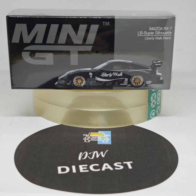 MAZDA Mini GT MGT 785 馬自達 RX7 LB 超級剪影自由行走黑色 | 蝦皮購物