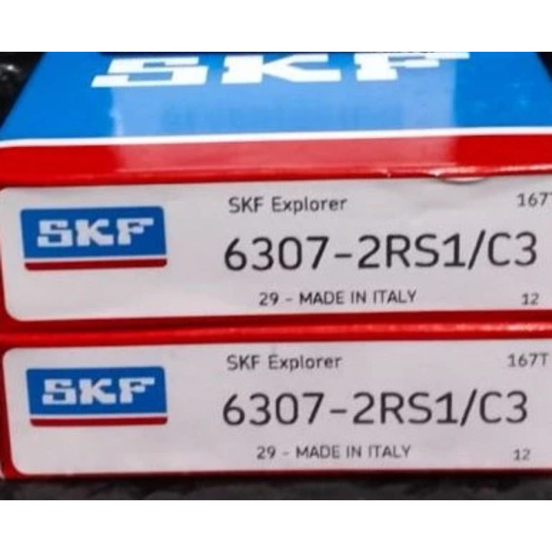 SKF Rillenkugellager 6307 2RS C3 – Einreihig, 35x80x21 Mm, Beidseitig Abgedichtet, Explorer Klasse, Reduziert Reibung, Lange Lebensdauer