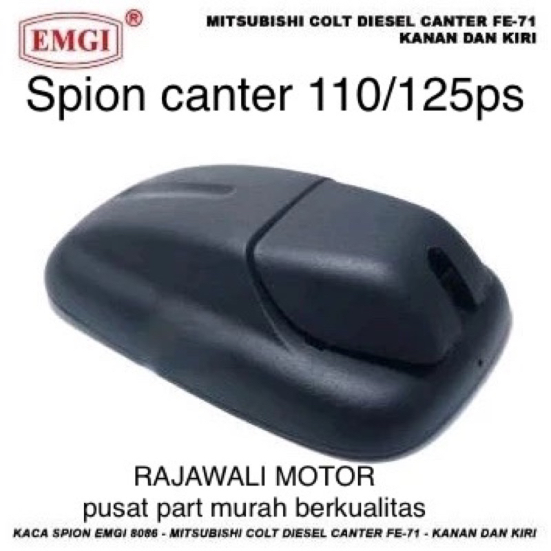 EMGI 8086 黑色 Canter 後視鏡 PS110/PS125/PS136 RH/LH 同款 | 蝦皮購物