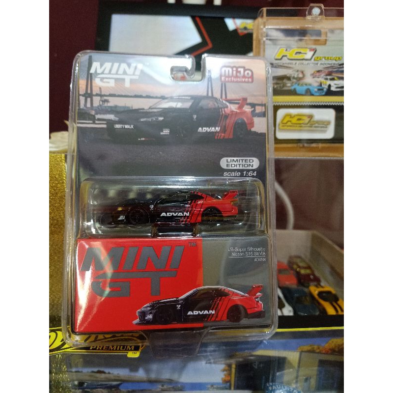 Mini GT LB-超級剪影 Nissan Silvia S15 Advan 盒子/水泡 | 蝦皮購物