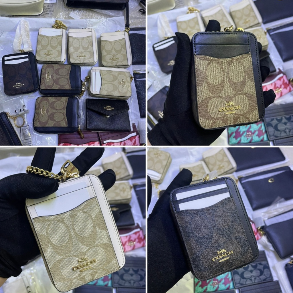 蔻馳 Coach 女士錢包拉鍊卡包超大容量卡包 C0058 | 蝦皮購物