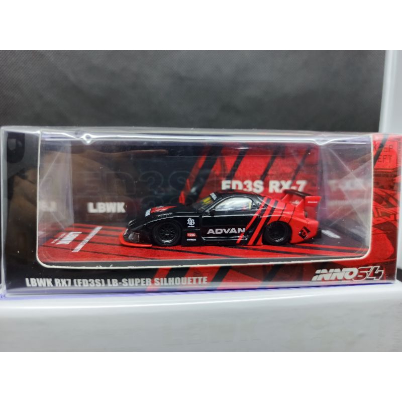 MAZDA Inno64 LBWK 馬自達 RX7 LB 超級剪影 Advan | 蝦皮購物