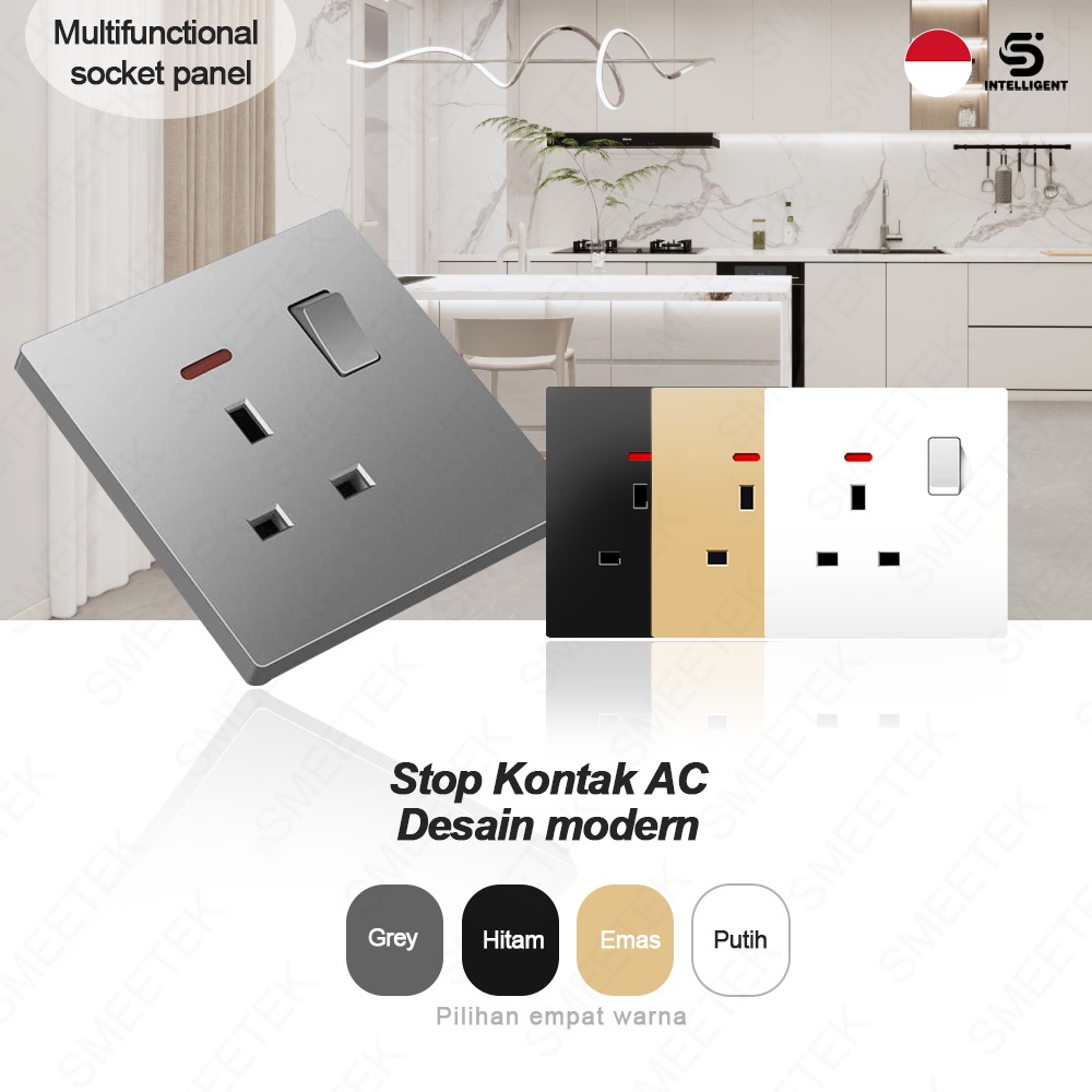 Smeetek Socket 系列插座電插頭阻燃交流插座交流插頭 | 蝦皮購物