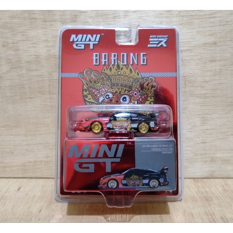 NISSAN Mini GT No 651 LB 剪影作品 GT 日產 35GT RR Barong x Mizu 壓鑄 | 蝦皮購物