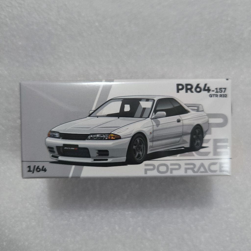 POP RACE NISSAN SKYLINE GT-R R32 水晶白 | 蝦皮購物
