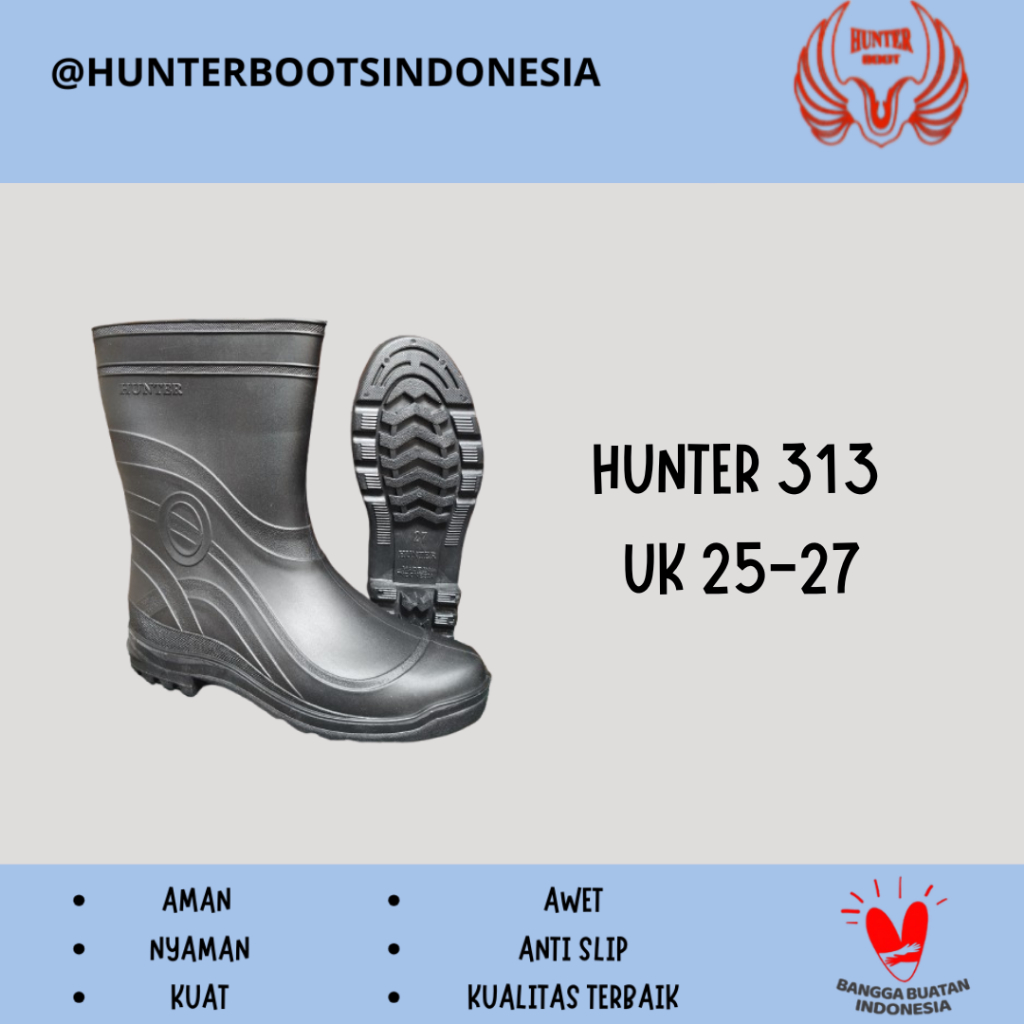 HUNTER 313 BOOTS 高級厚底短靴 | 蝦皮購物