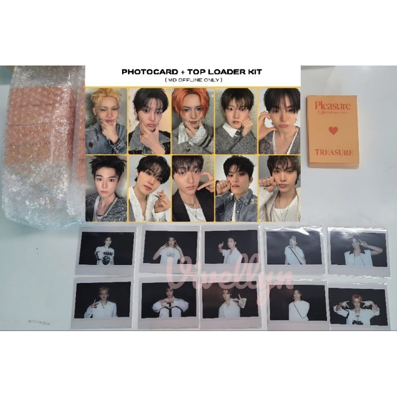 POLAROID Ready Treasure Pleasure Toploader kit 全套 POB 寶麗來圖案 | 蝦皮購物