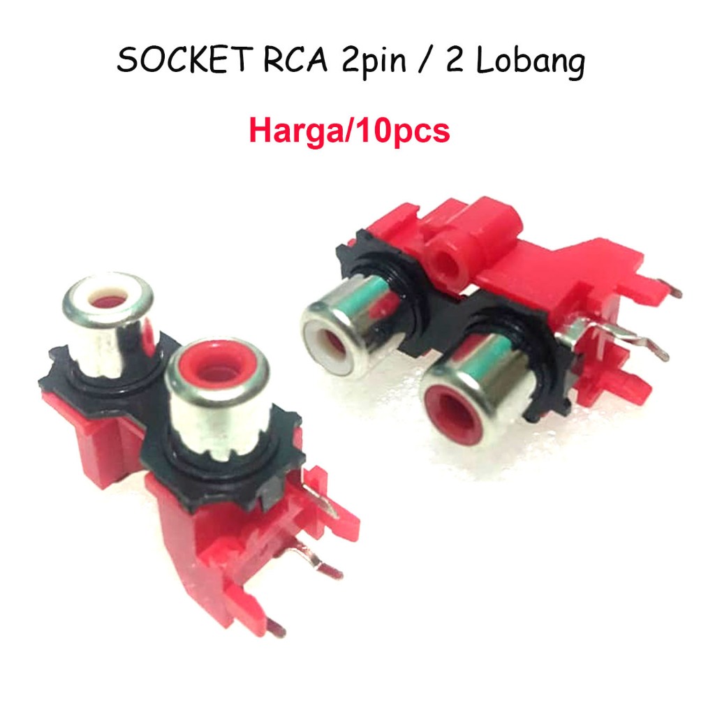 TANCEP 2PIN RCA 插座 2 孔 RCA 插座 | 蝦皮購物