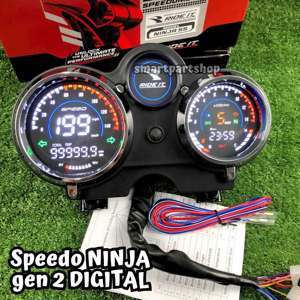 車速表 Ninja Ss GEN 2 DIGITAL Ninja R 車速表 Ninja Ss Ninja R kimo | 蝦皮購物
