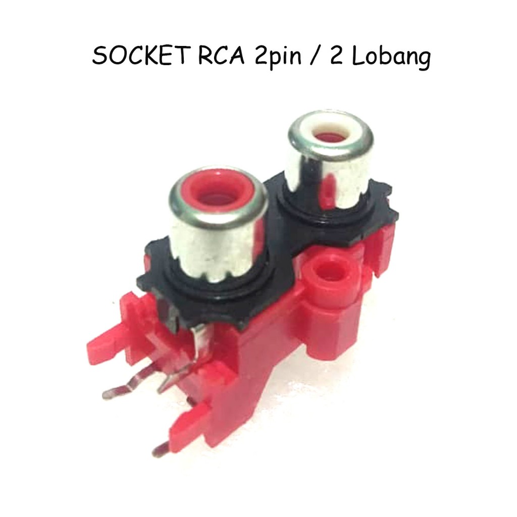 TANCEP 2PIN RCA 插座 2 孔 RCA 插座 | 蝦皮購物