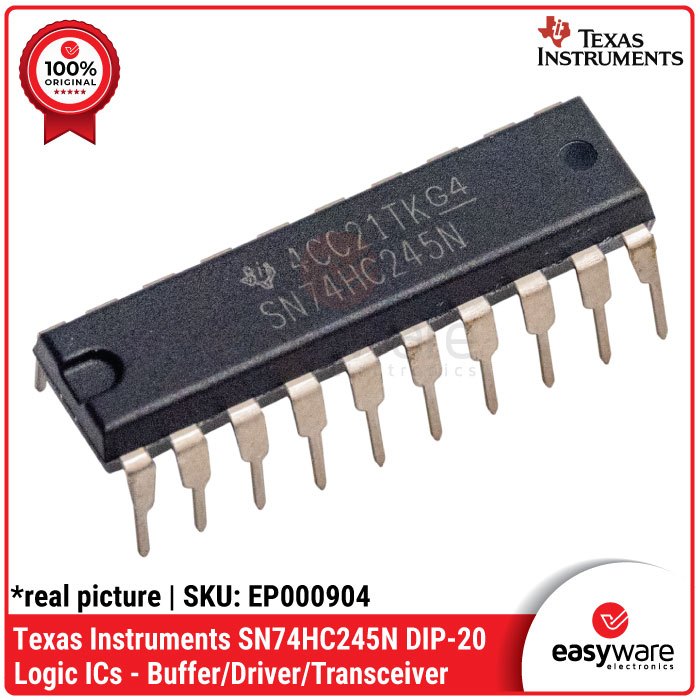 德州儀器 SN74HC245N DIP-20 IC 74HC245 邏輯 ICs 74HC | 蝦皮購物