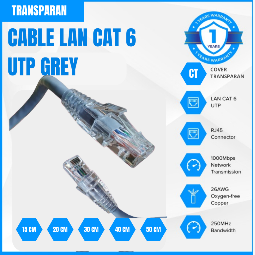 Rav UTP LAN 電纜 rj45 CAT 6 GIGABITE 百通 | 蝦皮購物