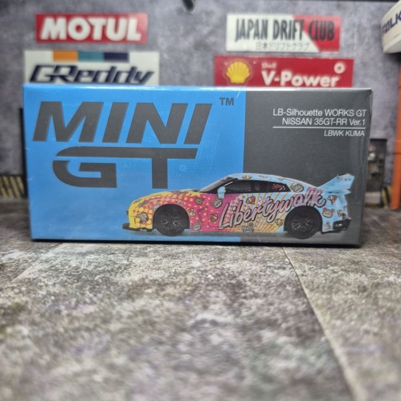 NISSAN Mini GT LB-剪影作品 GT 日產 35GT-RR 版本 1 | 蝦皮購物