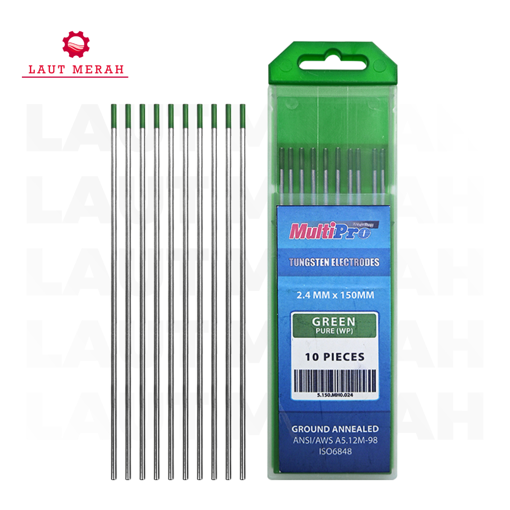 HIJAU 氬焊針 MULTIPRO GREEN 2.4MM 鎢氬多專業綠 2.4MM | 蝦皮購物