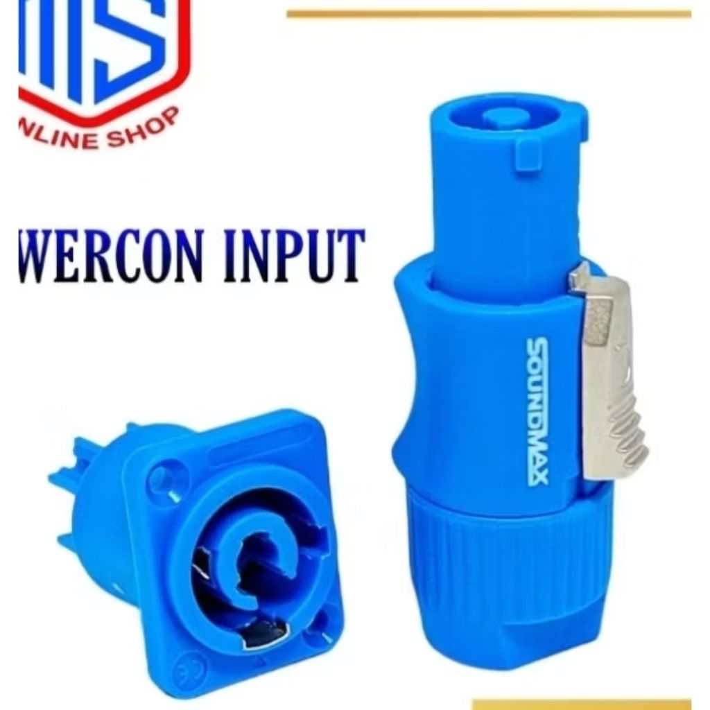 插孔 Powercon MALE FEMALE 插孔交流電源連接器 Powercon 電源連接器 | 蝦皮購物