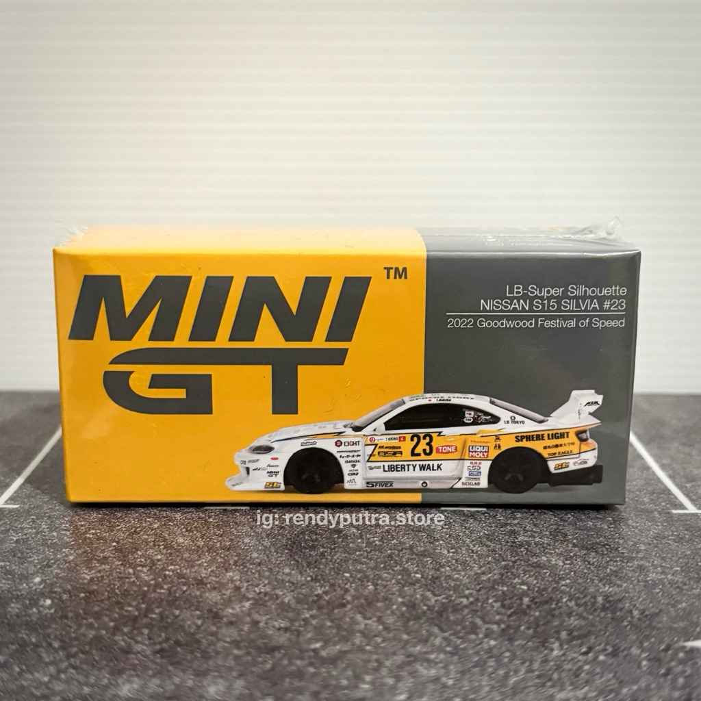 MINI GT LB-超級剪影 Nissan S15 SILVIA 23 2022 Goodwood 速度節密封 | 蝦皮購物