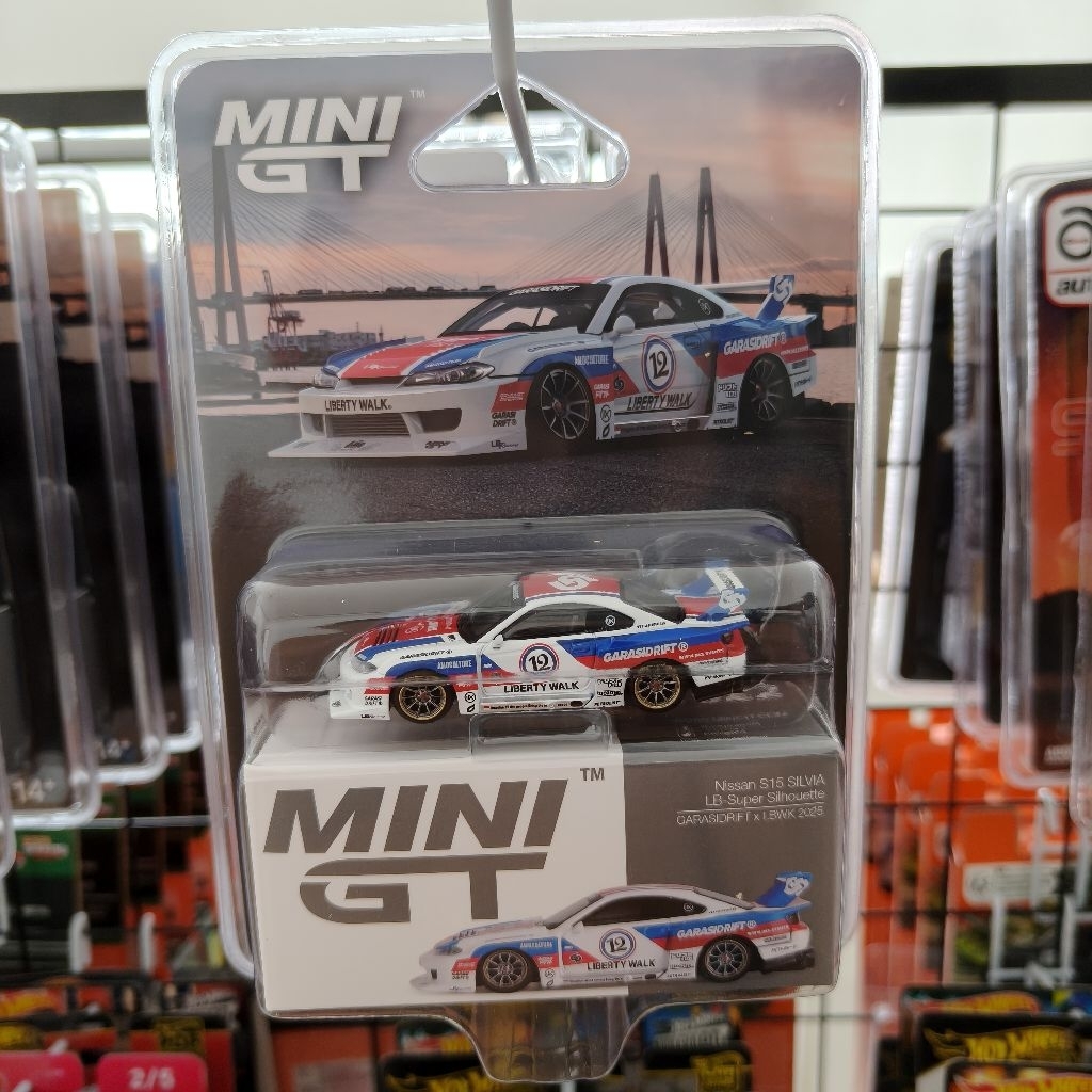 Mini GT Nissan S15 Silvia LB 超級剪影車庫漂移 x LBWK 2025 吸塑密封 | 蝦皮購物