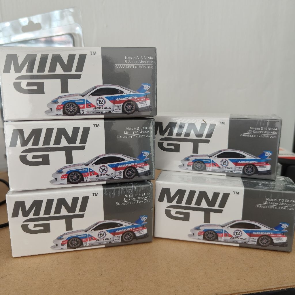 Mini GT Nissan S15 Silvia LB 超級剪影車庫漂移 x LBWK 2025 密封盒 | 蝦皮購物