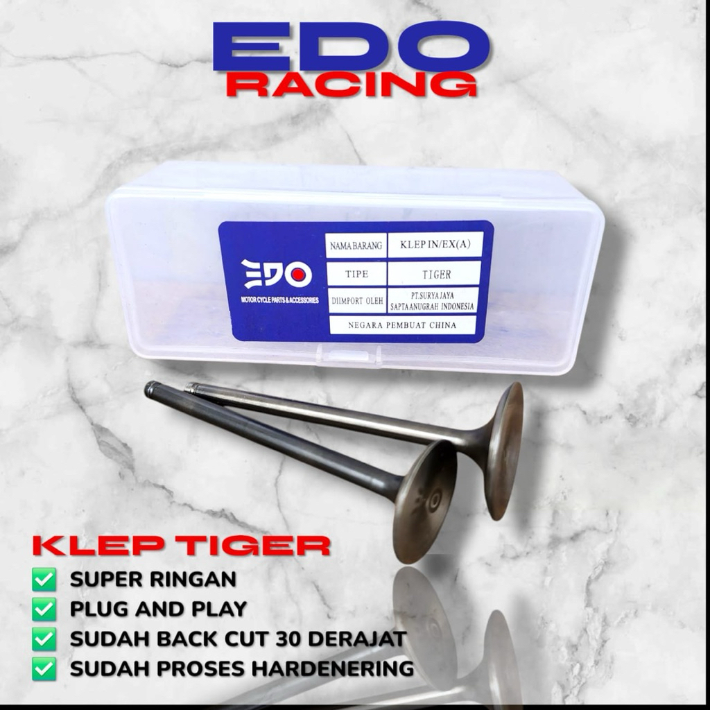TIGER RACING VALVE 31.5 27 EDO TIGER 標準閥已恢復回切 30 棒 5.5MM | 蝦皮購物