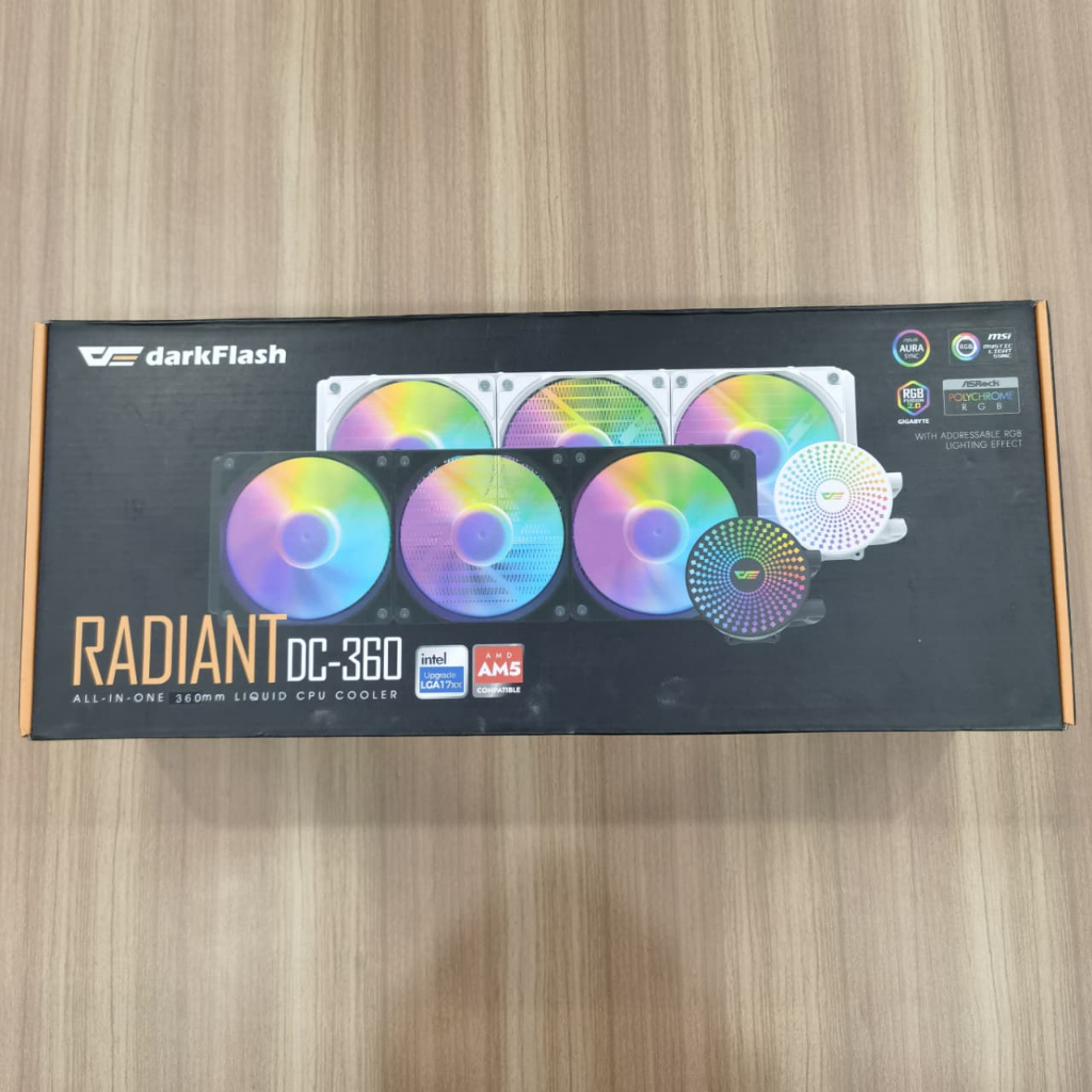 第二個 Darkflash DC360 PINK AIO 液體 CPU 冷卻器 360mm 水冷 ARGB | 蝦皮購物