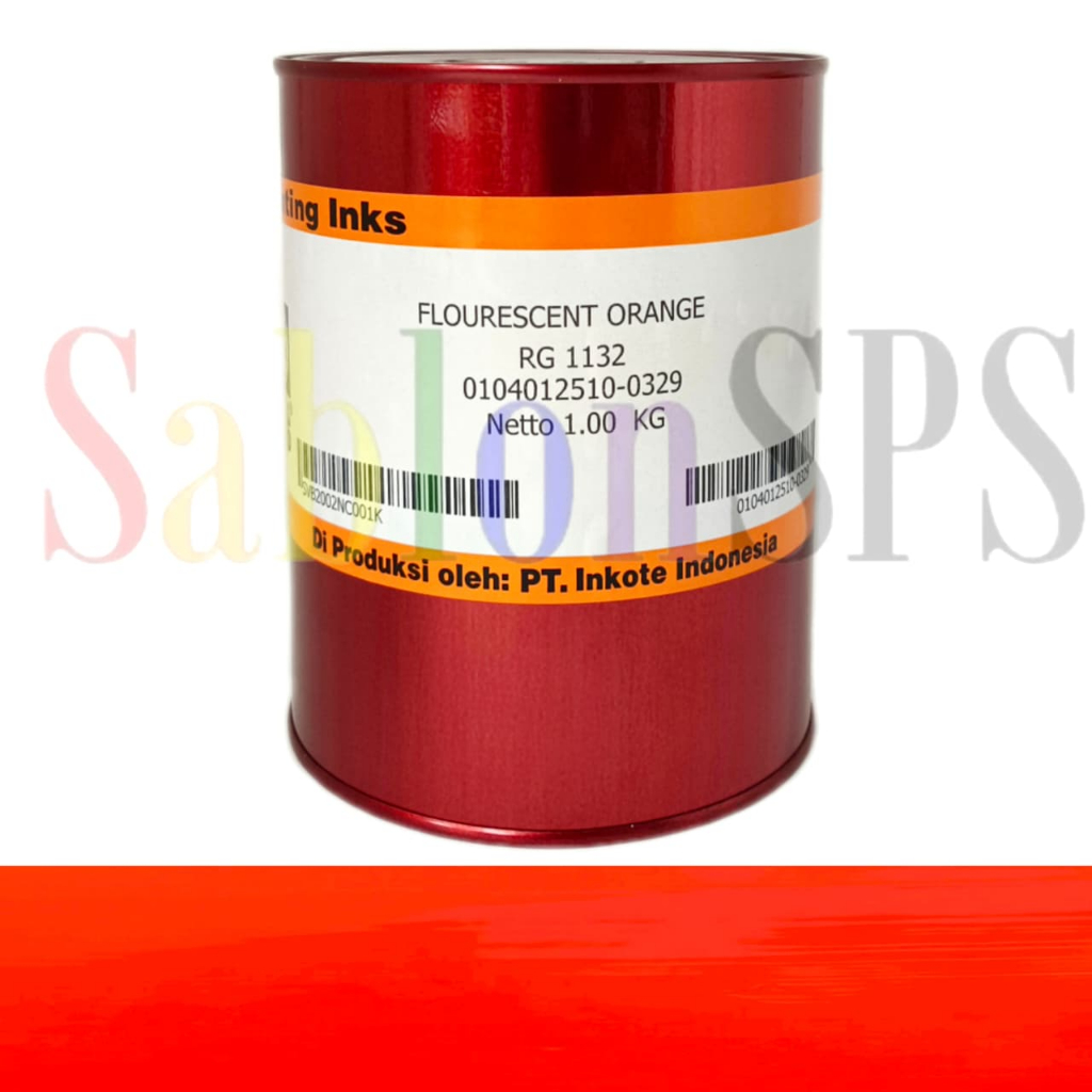 ROYAL GUARD 墨水 RG 1132 FLO 橙色 PVC 絲印墨水 1KG | 蝦皮購物